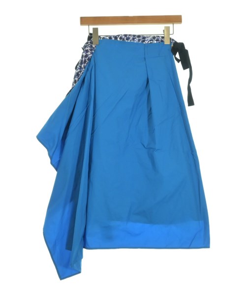 HACHE（アッシュ）ロング・マキシ丈スカート 青 サイズ:40(M位) レディース/2200639684147