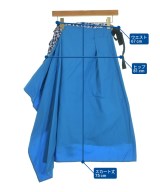 HACHE（アッシュ）ロング・マキシ丈スカート 青 サイズ:40(M位) レディース/2200639684147