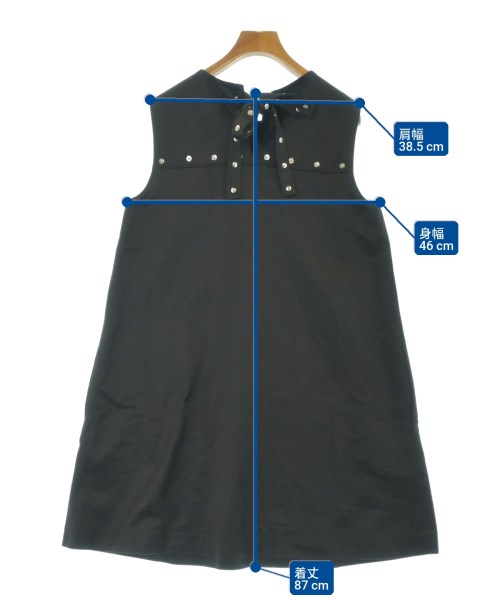 HACHE（アッシュ）ワンピース 黒 サイズ:44(L位) レディース/2200648470045