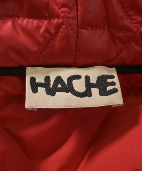 HACHE（アッシュ）ダウンジャケット/ダウンベスト 赤 サイズ:40(M位) レディース/2200729896016