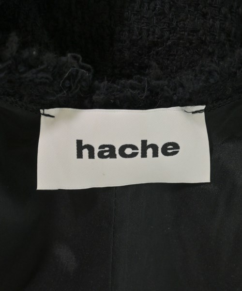 HACHE（アッシュ）ワンピース 黒 サイズ:42(M位) レディース/2200730690092