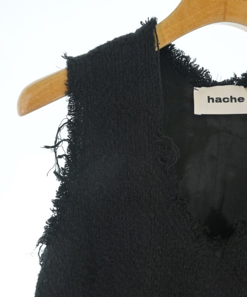 HACHE（アッシュ）ワンピース 黒 サイズ:42(M位) レディース/2200730690092