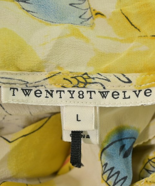 TWeNTY8TWeLVe（トゥエンティ　エイト　トゥエルヴ）ブラウス ベージュ サイズ:L レディース/2200698518049