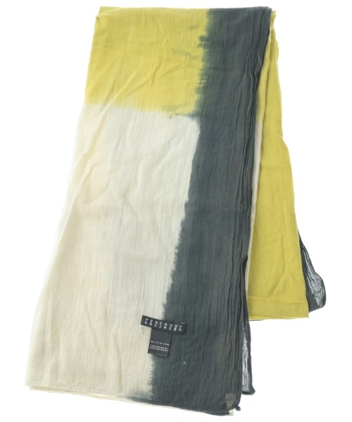 PEACHOO + KREJBERG(ピーチョークレイバーグ)ストール 黄 サイズ:-/2200648072249