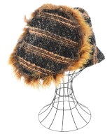 CHRISTOPHE COPPENS（クリストフコパンズ）ハット 茶 サイズ:- レディース/2200609913154