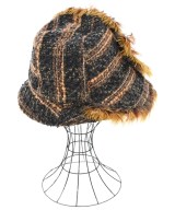 CHRISTOPHE COPPENS（クリストフコパンズ）ハット 茶 サイズ:- レディース/2200609913154