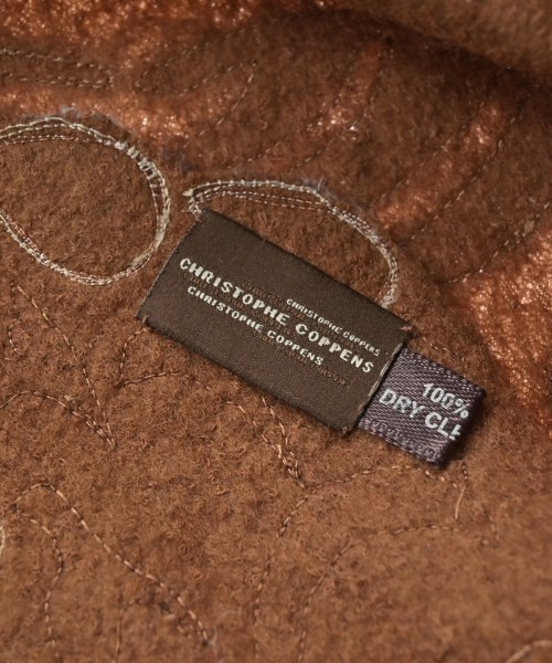 CHRISTOPHE COPPENS（クリストフコパンズ）ストール 茶 サイズ:- レディース/2200673293176