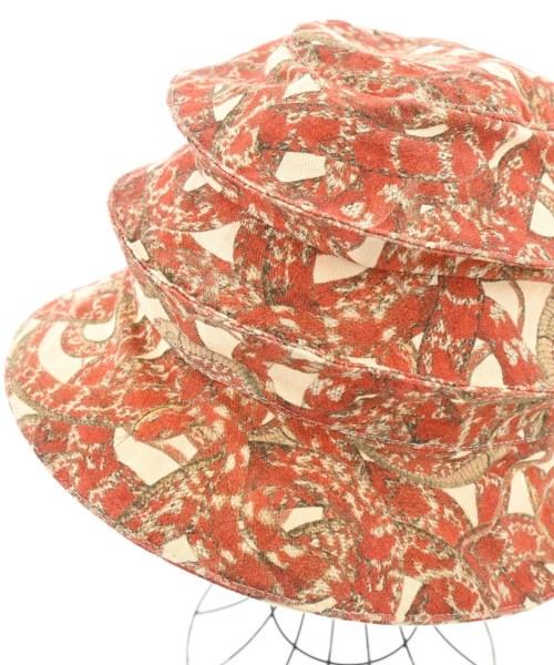 CHRISTOPHE COPPENS（クリストフコパンズ）ハット オレンジ サイズ:- レディース/2200673293206