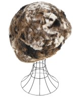 CHRISTOPHE COPPENS（クリストフコパンズ）ハンチング・ベレー帽 茶 サイズ:- メンズ/2200656574131