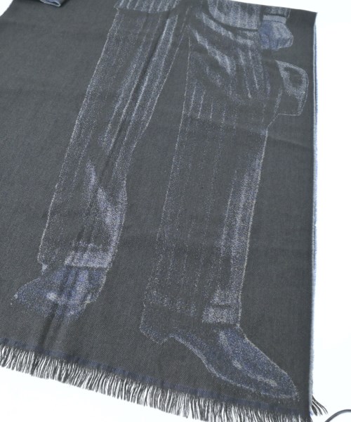 CHRISTOPHE COPPENS（クリストフコパンズ）ストール グレー サイズ:- メンズ/2200654105047