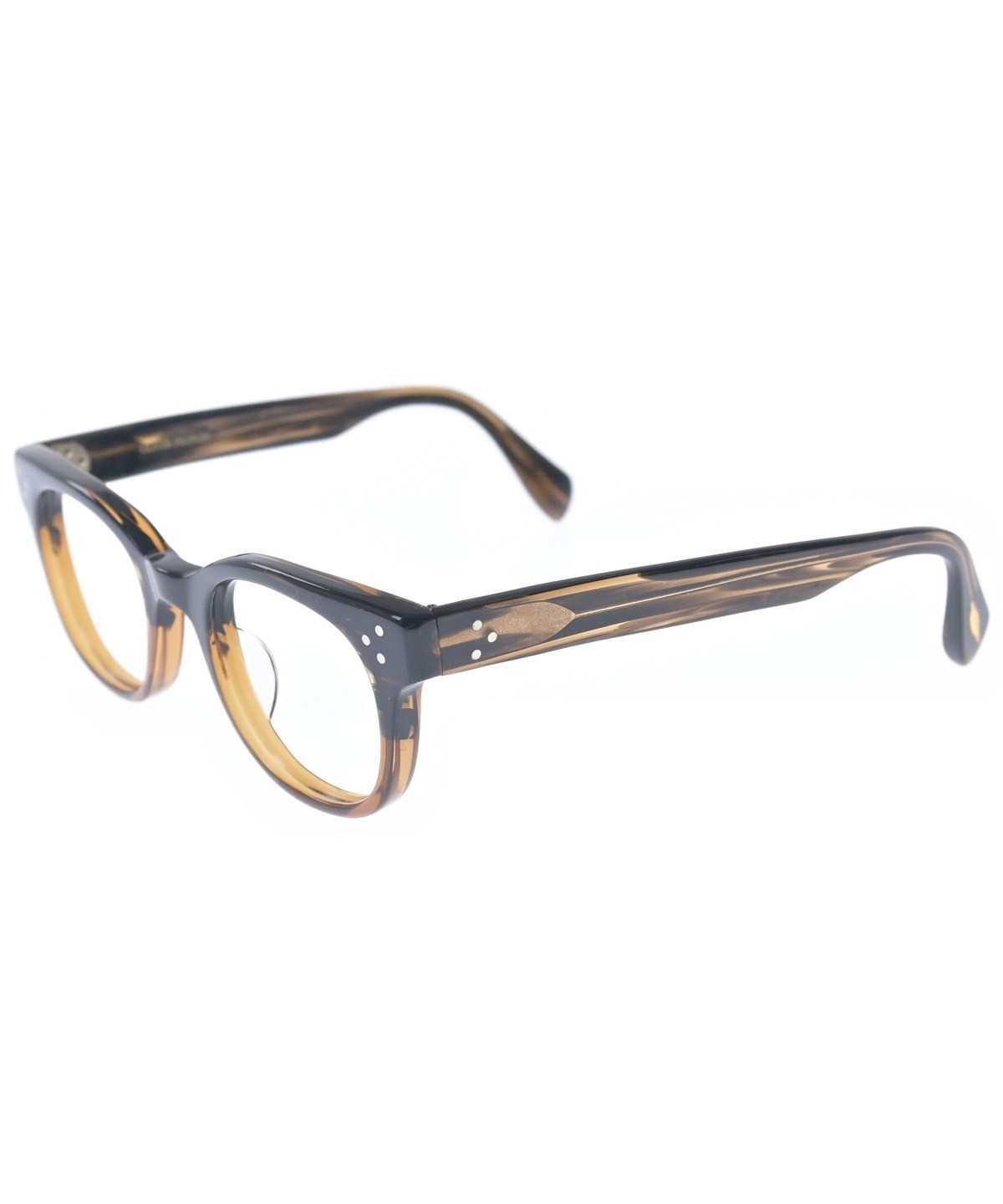 OLIVER PEOPLES オリバーピープルズ メガネ  茶 【古着】【中古】【送料無料】 OLIVER PEOPLES（オリバーピープルズ）メガネ 茶 サイズ:- レディース