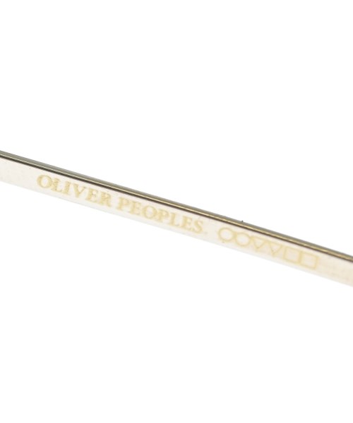 OLIVER PEOPLES（オリバーピープルズ）メガネ ベージュ サイズ:- メンズ/2200705709484