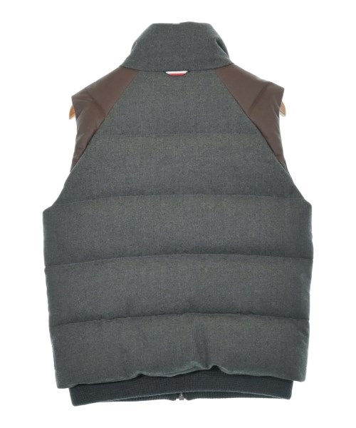 MONCLER GAMME BLEU（モンクレールガムブルー）ダウンジャケット/ダウンベスト グレー サイズ:1(S位) メンズ/2200634056024
