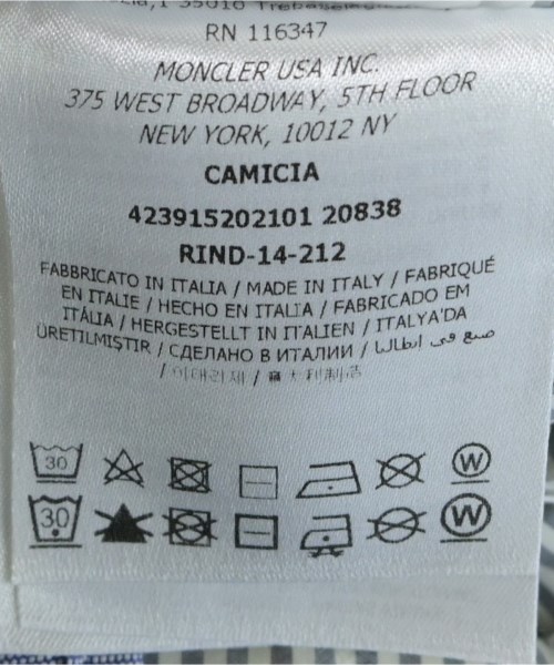 MONCLER GAMME BLEU（モンクレールガムブルー）その他 青 サイズ:2(M位) メンズ/2200618655236