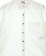 MONCLER GAMME BLEU（モンクレールガムブルー）カジュアルシャツ 白 サイズ:2(M位) メンズ/2200674159099