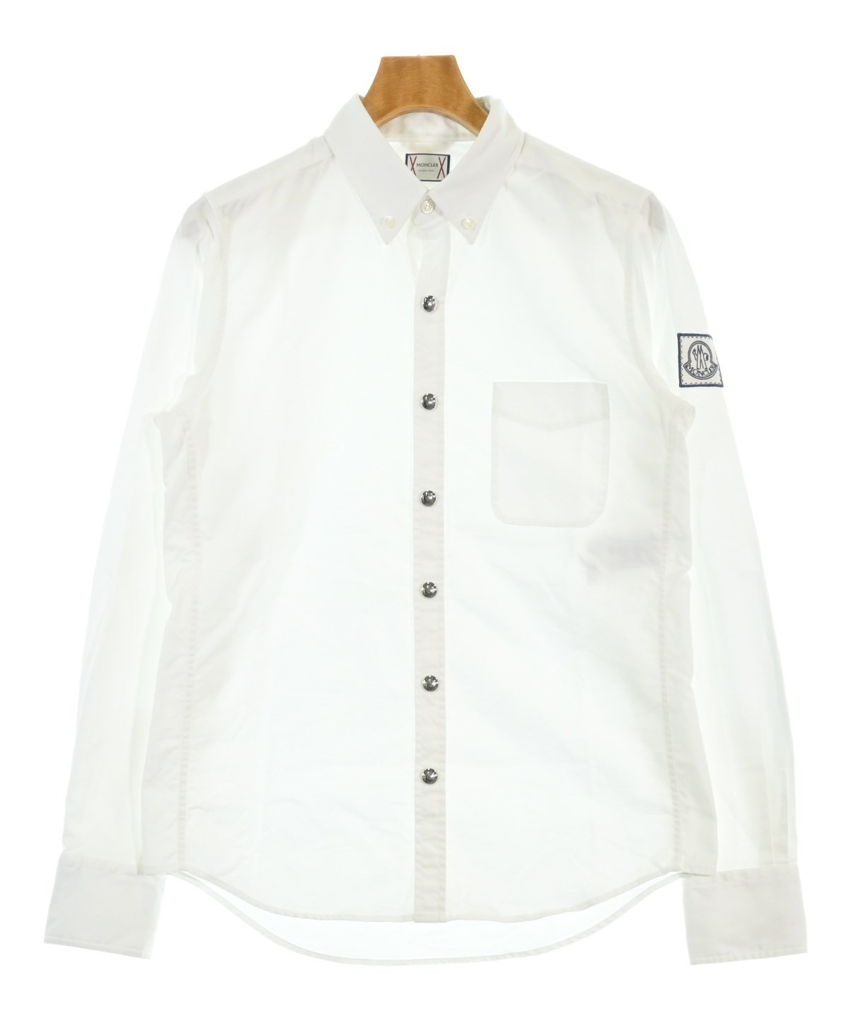 MONCLER GAMME BLEU（モンクレールガムブルー）カジュアルシャツ 白 