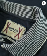 MONCLER GAMME BLEU（モンクレールガムブルー）ポロシャツ 紺 サイズ:M メンズ/2200678975282