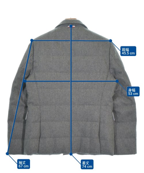 MONCLER GAMME BLEU（モンクレールガムブルー）ダウンジャケット/ダウンベスト グレー サイズ:3(L位) メンズ/2200732915124
