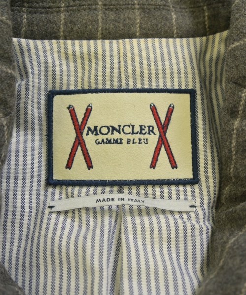 MONCLER GAMME BLEU（モンクレールガムブルー）ジャケット グレー サイズ:1(S位) メンズ/2200682837019