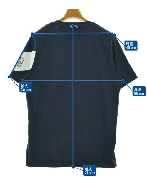 MONCLER GAMME BLEU（モンクレールガムブルー）Tシャツ・カットソー 紺 サイズ:L メンズ/2200686628101