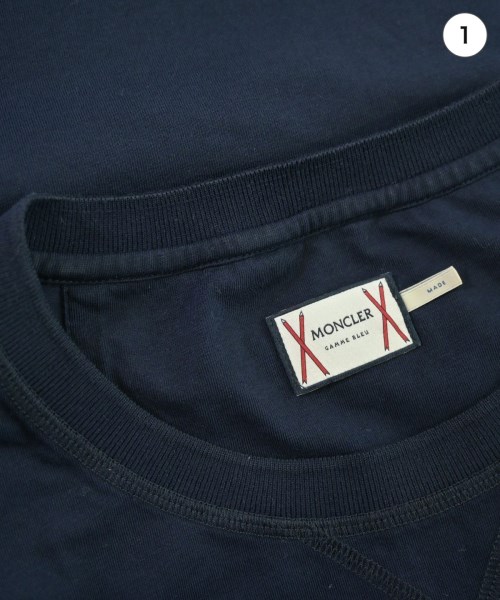 MONCLER GAMME BLEU（モンクレールガムブルー）Tシャツ・カットソー 紺 サイズ:L メンズ/2200686628101