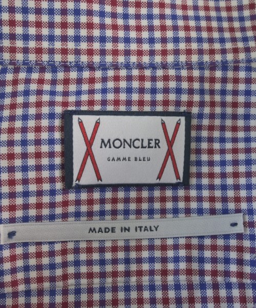 MONCLER GAMME BLEU（モンクレールガムブルー）カジュアルシャツ その他（柄物・カラフル） サイズ:1(S位) メンズ/2200686912026