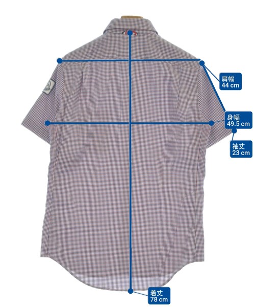MONCLER GAMME BLEU（モンクレールガムブルー）カジュアルシャツ その他（柄物・カラフル） サイズ:1(S位) メンズ/2200686912026