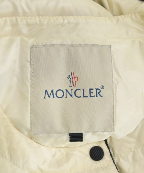 MONCLER S（モンクレールエス）ダウンジャケット/ダウンベスト 白 サイズ:1(S位) レディース/2200634815027