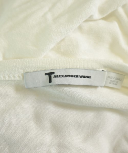 T by ALEXANDER WANG（ティーバイアレキサンダーワン）Tシャツ・カットソー 白 サイズ:XS レディース/2200624907022