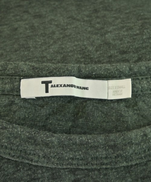 T by ALEXANDER WANG（ティーバイアレキサンダーワン）Tシャツ・カットソー 緑 サイズ:XS レディース/2200626106065