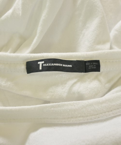 T by ALEXANDER WANG（ティーバイアレキサンダーワン）Tシャツ・カットソー 白 サイズ:XS レディース/2200642516039
