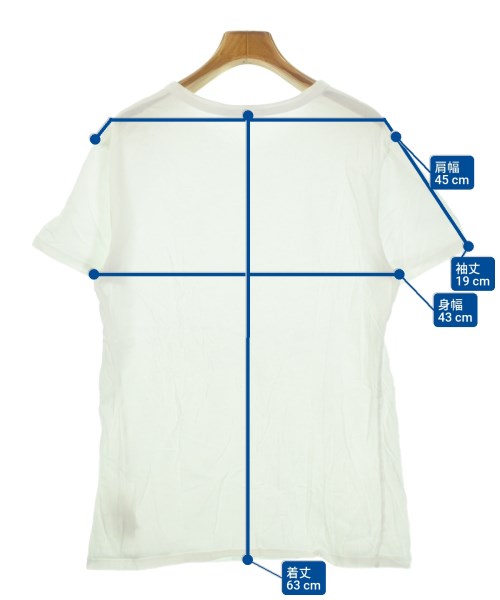 T by ALEXANDER WANG（ティーバイアレキサンダーワン）Tシャツ・カットソー 白 サイズ:XS レディース/2200642516039