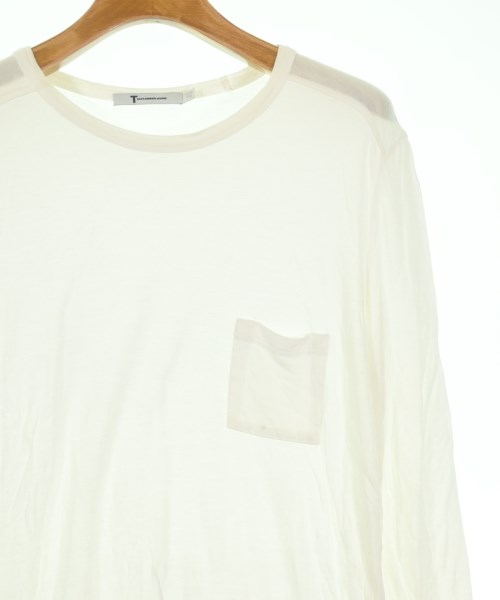 T by ALEXANDER WANG（ティーバイアレキサンダーワン）Tシャツ・カットソー 白 サイズ:S レディース/2200642864086