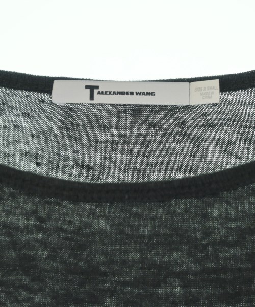T by ALEXANDER WANG（ティーバイアレキサンダーワン）Tシャツ・カットソー 黒 サイズ:XS レディース/2200642864109
