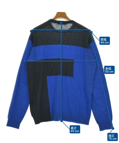 T by ALEXANDER WANG（ティーバイアレキサンダーワン）ニット・セーター 青 サイズ:M メンズ/2200623149065