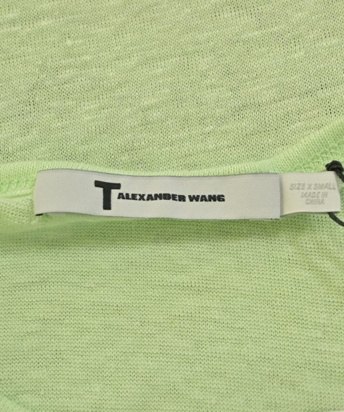 T by ALEXANDER WANG（ティーバイアレキサンダーワン）Tシャツ・カットソー 緑 サイズ:XS レディース/2200616490082