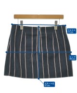T by ALEXANDER WANG（ティーバイアレキサンダーワン）ひざ丈スカート 紺 サイズ:4(XL位) レディース/2200604032027