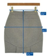 T by ALEXANDER WANG（ティーバイアレキサンダーワン）ミニスカート グレー サイズ:XS レディース/2200607432220