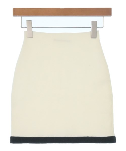 T by ALEXANDER WANG(ティーバイアレキサンダーワン)ミニスカート 白 サイズ:-(XS位)/2200674568020