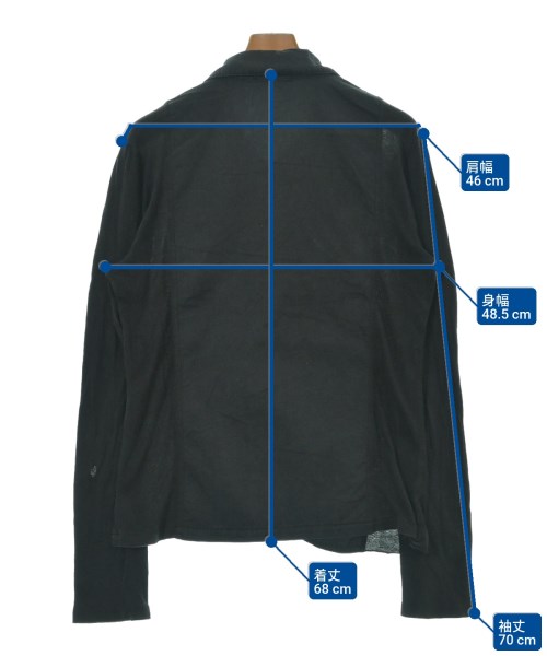 T by ALEXANDER WANG（ティーバイアレキサンダーワン）カジュアルシャツ 黒 サイズ:-(S位) メンズ/2200679220053