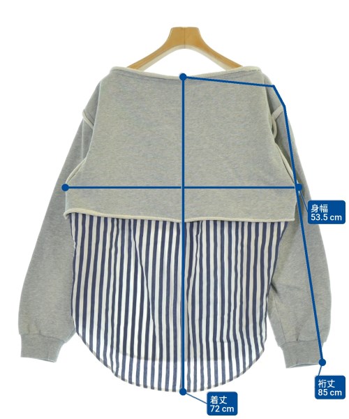 T by ALEXANDER WANG（ティーバイアレキサンダーワン）Tシャツ・カットソー グレー サイズ:S レディース/2200680452016