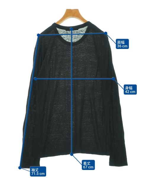 T by ALEXANDER WANG（ティーバイアレキサンダーワン）Tシャツ・カットソー 黒 サイズ:S レディース/2200680582058
