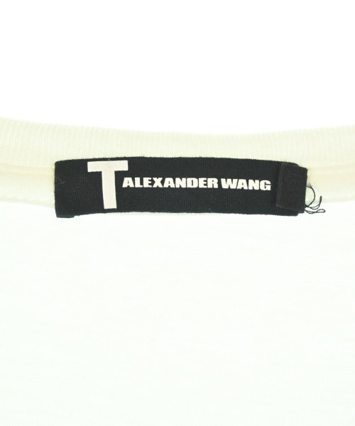 T by ALEXANDER WANG（ティーバイアレキサンダーワン）Tシャツ・カットソー 白 サイズ:S レディース/2200695937713