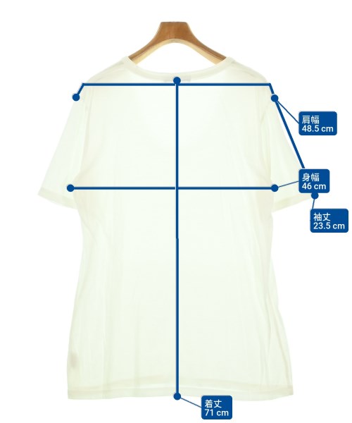 T by ALEXANDER WANG（ティーバイアレキサンダーワン）Tシャツ・カットソー 白 サイズ:S レディース/2200695937713