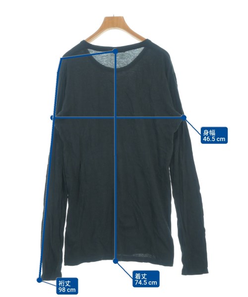 T by ALEXANDER WANG（ティーバイアレキサンダーワン）Tシャツ・カットソー 黒 サイズ:XS レディース/2200696809552