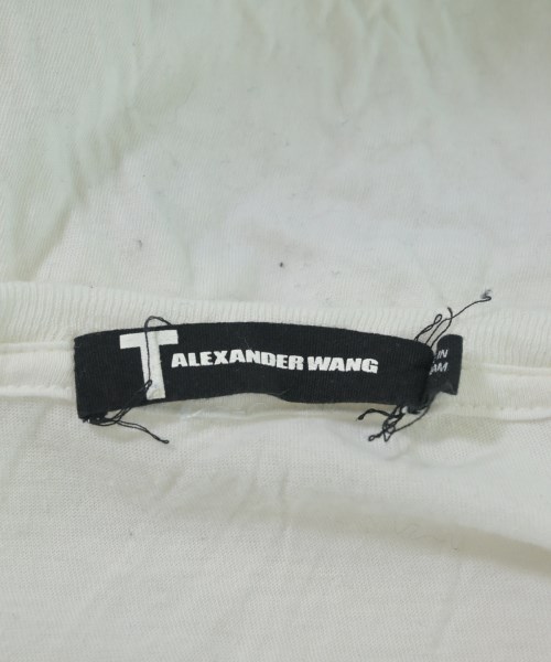 T by ALEXANDER WANG（ティーバイアレキサンダーワン）Tシャツ・カットソー 白 サイズ:XS レディース/2200696809941