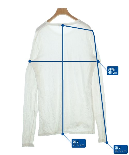 T by ALEXANDER WANG（ティーバイアレキサンダーワン）Tシャツ・カットソー 白 サイズ:XS レディース/2200696809941