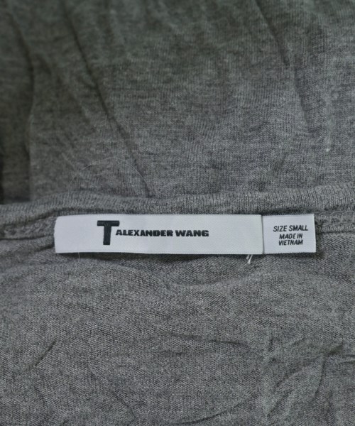 T by ALEXANDER WANG（ティーバイアレキサンダーワン）Tシャツ・カットソー グレー サイズ:S レディース/2200696809996