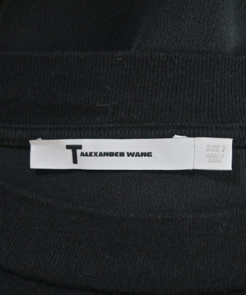 T by ALEXANDER WANG（ティーバイアレキサンダーワン）Tシャツ・カットソー 黒 サイズ:0(XS位) レディース/2200699147019