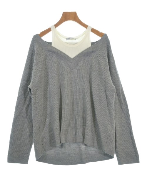 T by ALEXANDER WANG(ティーバイアレキサンダーワン)ニット・セーター グレー サイズ:S/2200698544208